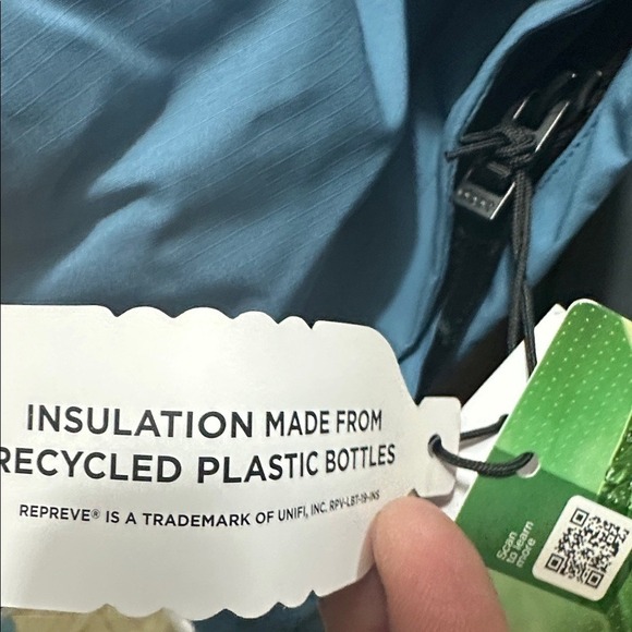 DOPE Blizzard Snowboard Jacket Men Blue Steel NWT SIZE S - Picture 9 of 10